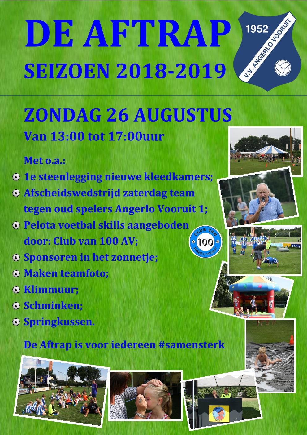 Aftrap seizoen 2018-2019